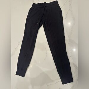 LULU LEMON BLACK JOGGERS